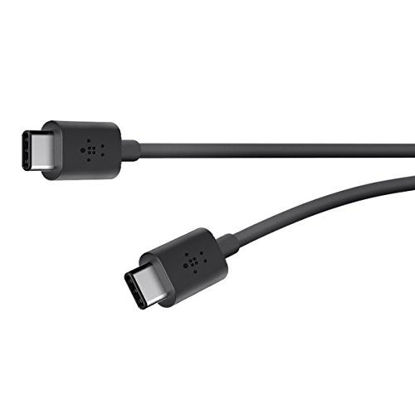 Picture of Belkin USB-IF Certified MIXIT 6-Foot USB-C to USB-C (USB Type C) Charge Cable (Black)
