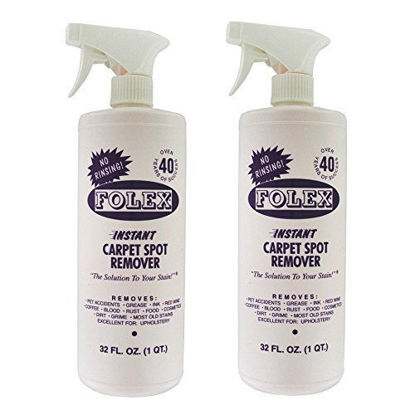 Picture of Folex Instant Carpet Spot Remover (32oz, Pack of 2), 64 Fl Oz