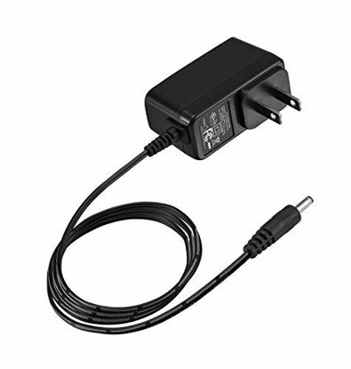 Picture of 5V 2A DC Power Supply Adapter for IP/CCTV Security Dericam Camera, 5ft/1.5 Meter AC to DC Power Cord, Wall Charger, Output DC 5V 2000mA, Input AC 100V-240V/50 or 60Hz/0.4A Max, US Plug, Black