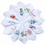 Picture of Cotton Embroidered Ladies Lace Handkerchiefs Pack