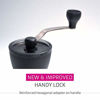 Picture of Hario Ceramic Coffee Mill, Mini Slim, Plus, Black
