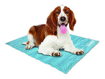 Picture of Coleman Comfort Cooling Gel Pet Pad , Dog and Cat Supplies ,Non-Toxic ,24x30 Inches , Blue