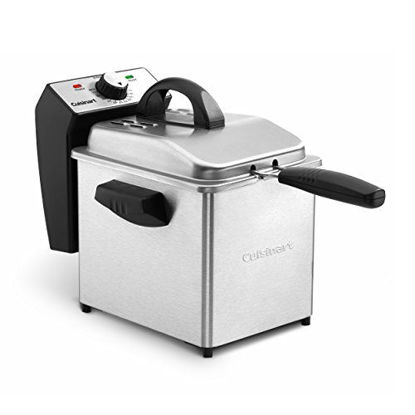 Picture of Cuisinart CDF-130 Deep Fryer, 2 Quart, Stainless Steel
