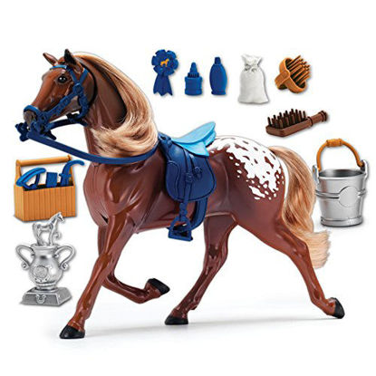 Picture of Sunny Days Entertainment Blue Ribbon Champions Deluxe Horse: Appaloosa Toy