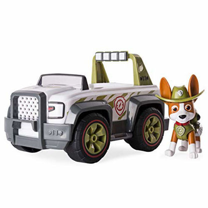 Picture of Paw Patrol, Jungle Rescue, Trackers Jungle Cruiser, Vehicle & Figure