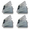 Picture of Faber-Castell Erasers - Drawing Art kneaded Erasers, Large size Grey - 4 Pack