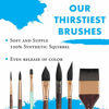 Picture of Princeton Artist Brush, Neptune Synthetic Squirrel Paint Brushes, 4750 4-Piece Set 300