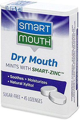 Picture of SmartMouth Dry Mouth Relief Mints, Great Mint Flavor (2 Pack)
