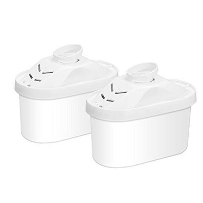 Picture of Hskyhan Alkaline Water Filter - Replacement Pitcher Water Filters, Cartridge Improve PH, 7 Stage Filteration System To Purify, 2 Pack