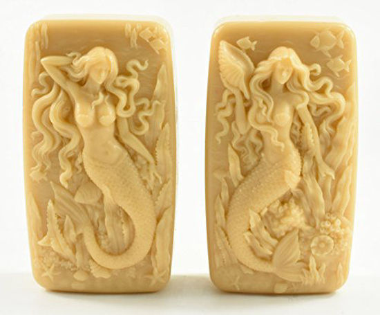 Picture of Longzang 3D Mermaid Silicone Soap Mold 3D Handmade Craft Mould (S531-S532)