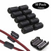 Picture of Noise Filter Cable Ring, VSKEY [10pcs 7.0mm] Anti-interference Noise Filters Ferrite Core Choke Clip For Telephones,Tvs,Speakers,Video,Radio,Audio Equipment & Appliances Power Audio (7.0mm)
