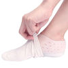 Picture of 1 Inch Height Increase Insole - Invisible Heel Lift Pads - Silicone Gel Inserts Socks