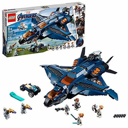 Picture of LEGO Marvel Avengers: Avengers Ultimate Quinjet 76126 Building Kit (838 Pieces)