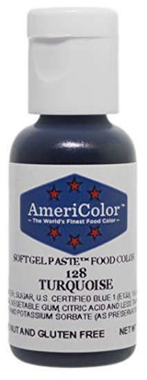 Picture of Americolor Soft Gel Paste Food Color, Turquoise