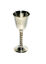 Picture of Pentagram Chalice 5" High~ Silver Plated 100% Solid Brass by New Age Imports, Inc.