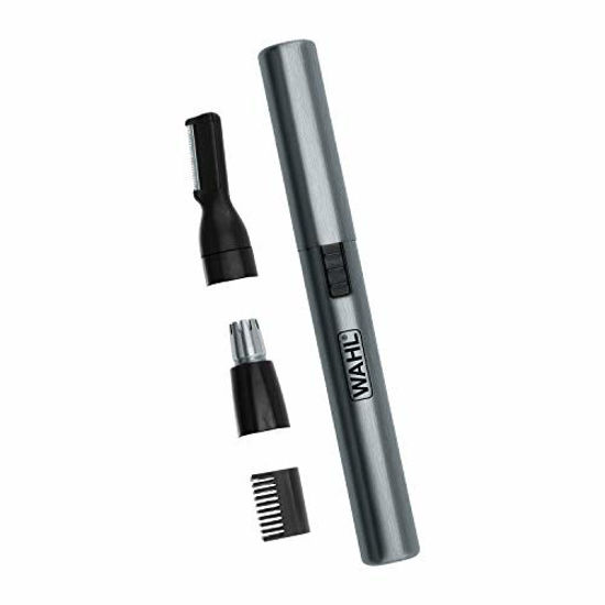 Picture of Wahl Micro Groomsman Personal Pen Trimmer & Detailer for Hygienic Grooming with Rinseable, Interchangeable Heads for Eyebrows, Neckline, Nose, Ears, & Other Detailing - Model 5640-600