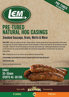 Picture of LEM Products 1241 Pre-Tubed Hog Casings