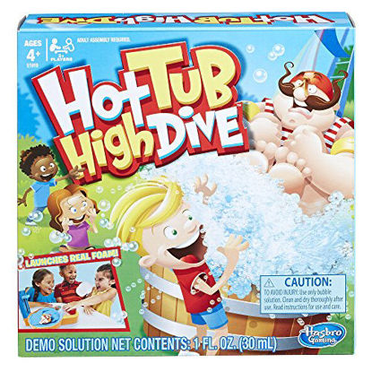 Picture of Hasbro Gaming Hot Tub High Dive Game With Bubbles For Kids Board Game For Boys and Girls Ages 4 and Up