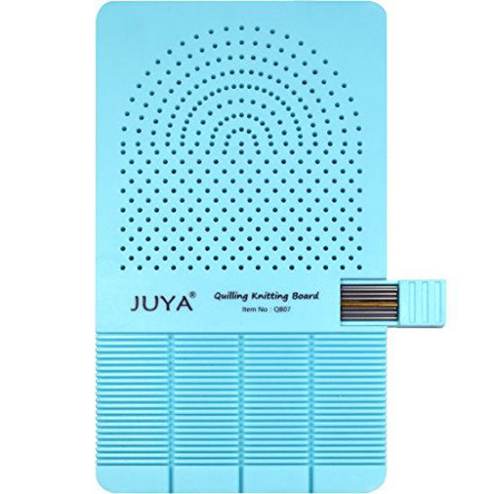 Picture of JUYA Quilling Knitting Board with 2 Functions Have Sticks Storage (Blue)