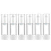 Picture of LONGWAY 1 Oz 30ml Clear Airless Cosmetic Cream Pump Bottle Travel Size Dispenser Refillable Containers/Foundation Travel Pump Bottle for Shampoo (Pack of 6)
