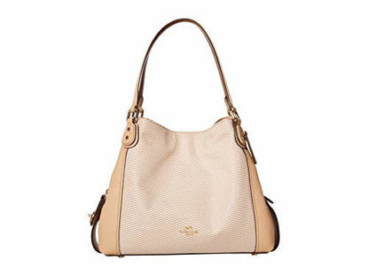 Picture of COACH Legacy Jacquard Edie 31 Shoulder Bag Beechwood One Size