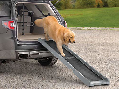 Picture of WeatherTech PetRamp, Folding Dog Ramp for Large Dogs to 300 Pounds, Traction Grip Ramps Universal for Car, SUV, Truck