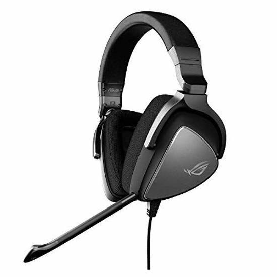 Picture of ASUS ROG DELTA CORE Gaming Headset for PC, Mac, PlayStation 4, Xbox One and Nintendo Switch with Hi-Res Audio, and Exclusive Airtight-Chamber Design Black