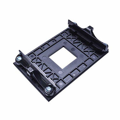 Picture of Aimixin AM4 CPU Heatsink Bracket,Socket Retention Mounting Bracket for Hook-Type Air-Cooled or Partially Water-Cooled Radiators, AMD CPU Fan Bracket Base for AM4 (B350 X370 A320) (Black)