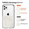 Picture of TORRAS Crystal Clear Compatible for iPhone 11 Pro Case [Non-Yellowing] Soft Silicone Shockproof Thin Cover Slim Gel Phone Case 5.8 inch, Crystal Clear