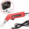 Picture of RoMech Rope Cutter Fabric Cutter - Pro Electric Hot Knife Heat Sealer with Non-adjustable Power (60W) - Cutting Tool Kit- with Blades & Accessories (RM-017)