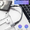 Picture of USB C to 3.5mm Adapter 2 Pack,Type C Male 3.5mm Female Headphone Jack Audio Converter,Aux Cable for Samsung Galaxy S20 S21 FE Ultra Plus 21 20 Note 10,Google Pixel 5 3 XL,iPad Pro 11 12.9 Air 4 2020