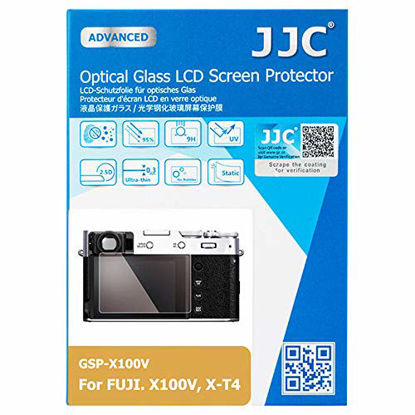 Picture of Anti-Scratch Tempered Glass Camera Screen Protector for Fujifilm X100V & X-T4 Digital Camera Screen Protection (Fits Fuji XT4 X100V only, Not for X100F X100T X100S X100)
