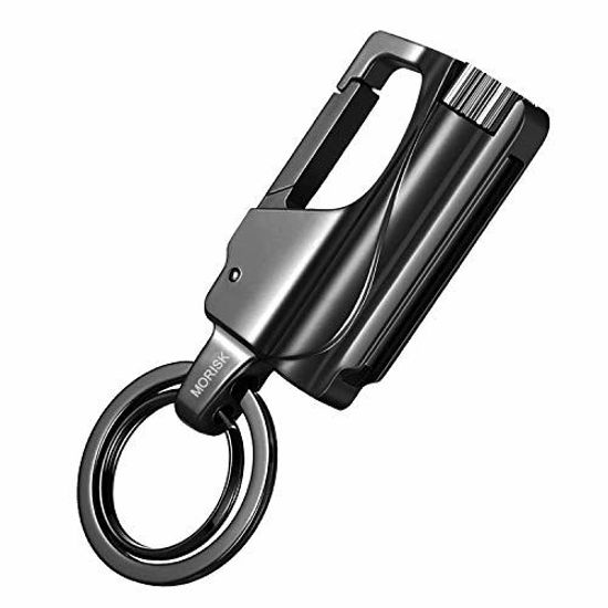 Fire Starter Lighter Waterproof Match Flint Metal Keychain Camping Survival Tool 