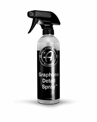 Picture of Adams Graphene Detail Spray - Extend Protection of Waxes, Sealants, Coatings | Quick, Waterless Detailer Spray for Car Detailing | Clay Bar, Drying Aid, Add Ceramic Graphene Protection (16 Oz)