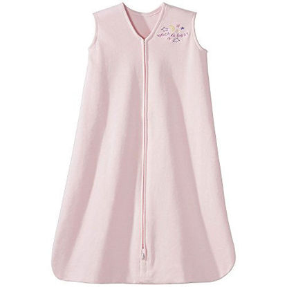 Picture of HALO Sleepsack 100% Cotton Wearable Blanket, Soft Pink, Medium