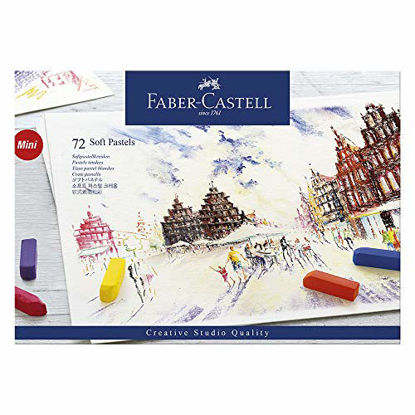 Picture of Faber-Castel FC128272 Creative Studio Soft Pastel Crayons (72 Pack), Assorted