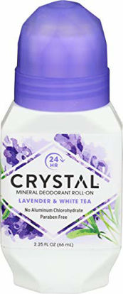 Picture of Crystal Mineral Deodorant Roll-On, Lavender & White Tea 2.25 oz
