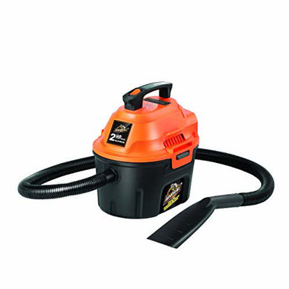 Picture of Armor All, AA255 , 2.5 Gallon 2 Peak HP Wet/Dry Utility Shop Vacuum