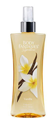 Picture of Body Fantasies Fragrance Body Spray, Vanilla, 8 Ounce