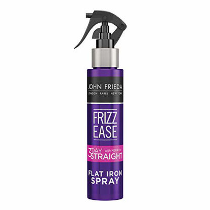 Picture of John Frieda Frizz Ease 3-day Flat Iron Spray, 3.5 Ounce Heat-activated Straightening Spray, to Block Out Frizz, with Keratin Protein