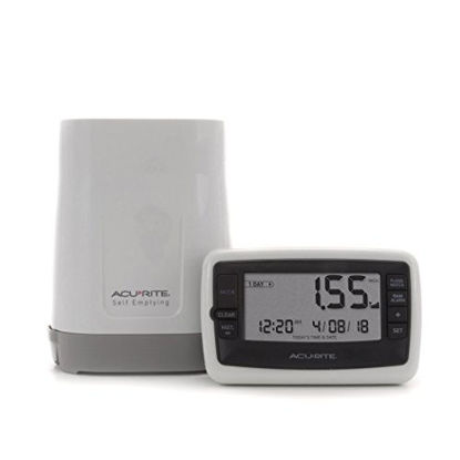 Picture of AcuRite 00899 Wireless Rain Gauge with Self-Emptying Collector,Multi