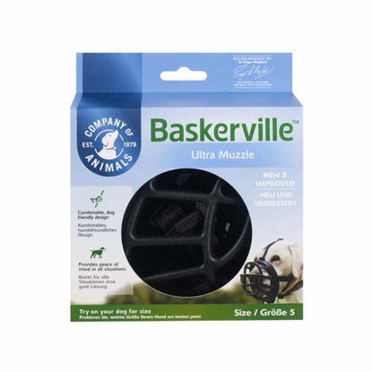 Picture of Baskerville Ultra Muzzle, Black, Size 5