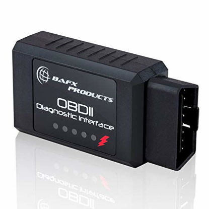Picture of Bafx Products Wireless Bluetooth Obd2 Scanner Diagnostic Code Reader & Scan Tool for Android Devices Only - Scan, Reset & Clear Car Check Engine Light