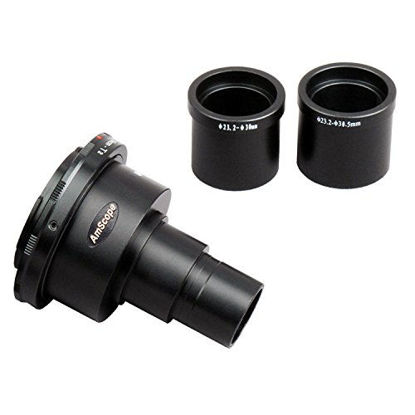Picture of AmScope CA-NIK-SLR Nikon SLR / D-SLR Camera Adapter for Microscopes - Microscope Adapter