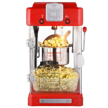 Picture of Great Northern Popcorn 83-DT5622 Northern Machine Pop Pup 2-1/2oz Retro Style Popcorn Popper, 2.5 ounce, Red