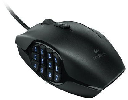 Picture of Logitech G600 MMO Gaming Mouse, RGB Backlit, 20 Programmable Buttons