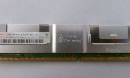 Picture of Hynix 2GB PC2-5300 DDR2 667MHz Fully Buffered ECC DIMM HYMP525F72CP4N3-Y5 Server RAM