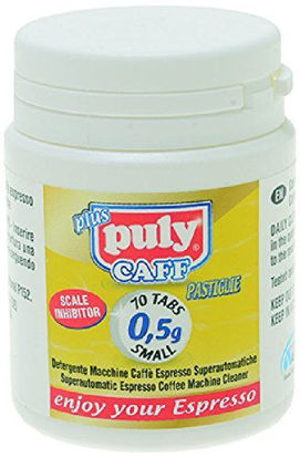 Picture of Puly Caff Coffee Machine Cleaning Tablets Medium 0.5g x 70 Small Plus Puly