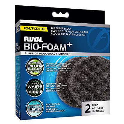 Picture of Fluval 2-Piece Bio-Foam Pad for Fluval FX5/FX6 Aquarium Filter