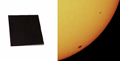 Picture of Thousand Oaks Optical 4"x4" Solar Filter Sheet for Telescopes, Binoculars and Cameras